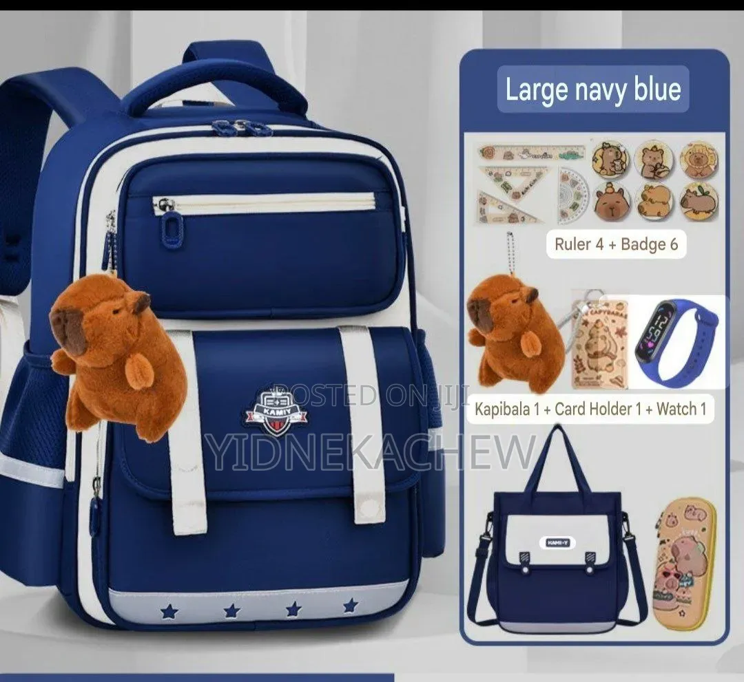 Large Size High Quality School Bag(3 PCS Set)