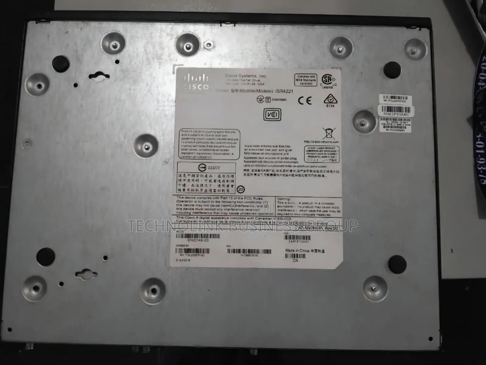 Cisco ISR 4221 Router (Like New)