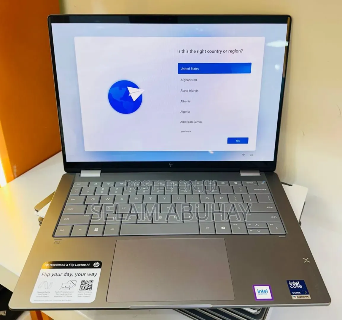 New Laptop HP OmniBook 7 14" 16GB Intel Core Ultra 7 SSD 1T