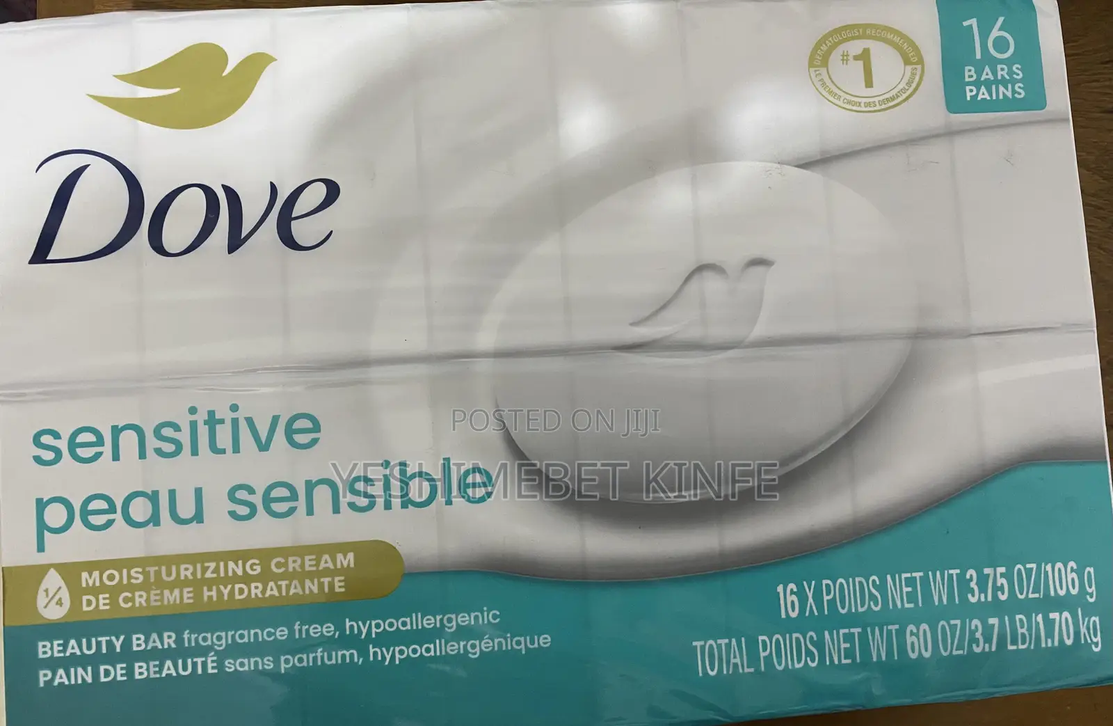 Sensitive Dove Soap