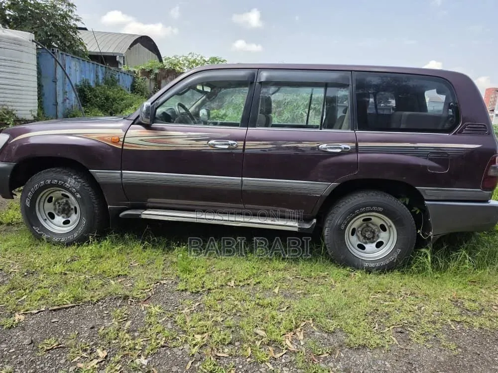 Toyota Land Cruiser 2007 Burgundy