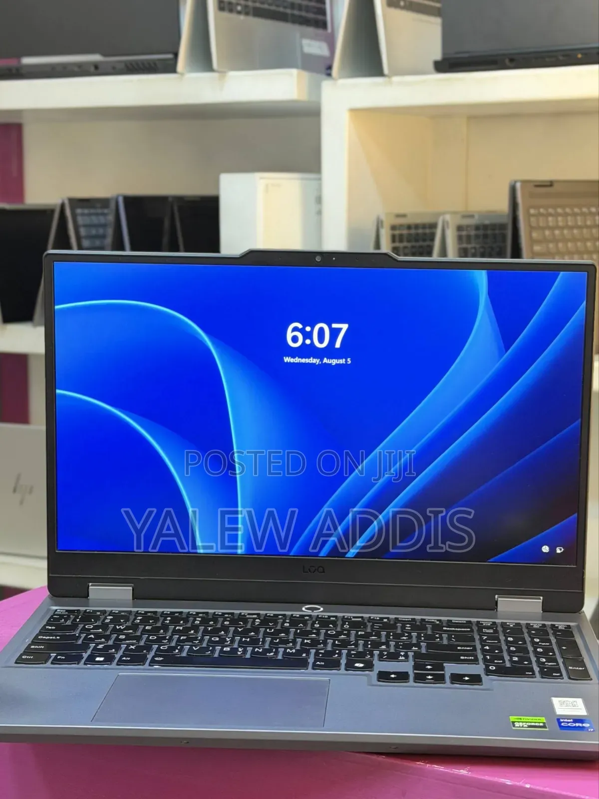 New Laptop Lenovo LOQ 15ARP9 16GB Intel Core i7 SSD 512GB