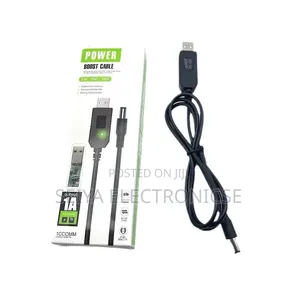 Power Boost Cables (USB to DC Step-Up Converter Cables)