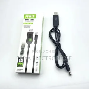 Power Boost Cables (USB to DC Step-Up Converter Cables)