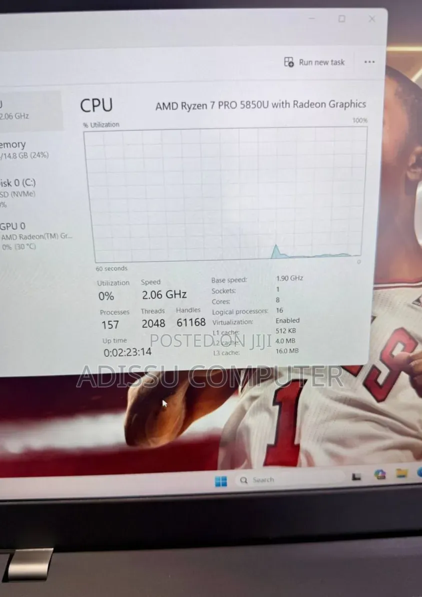 New Laptop Lenovo ThinkPad X1 Carbon 16GB AMD Ryzen 7 SSD 512GB