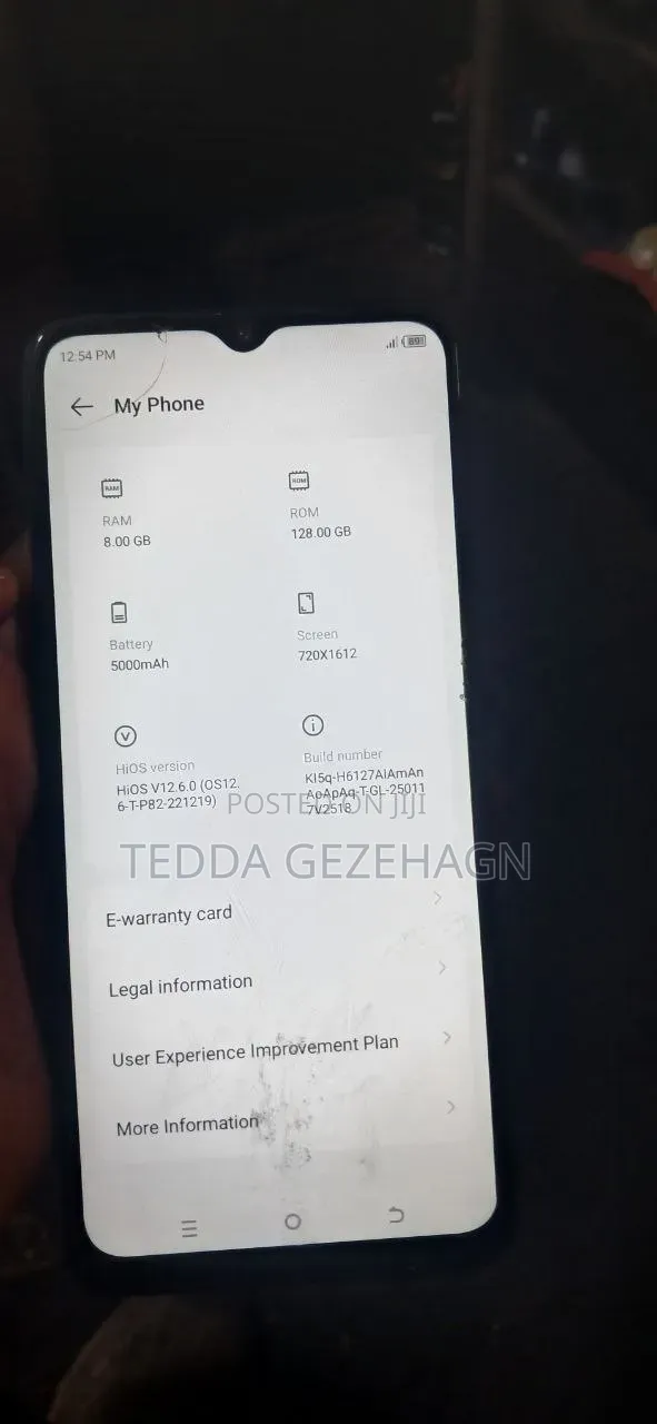 Tecno Spark 10 128 GB Black