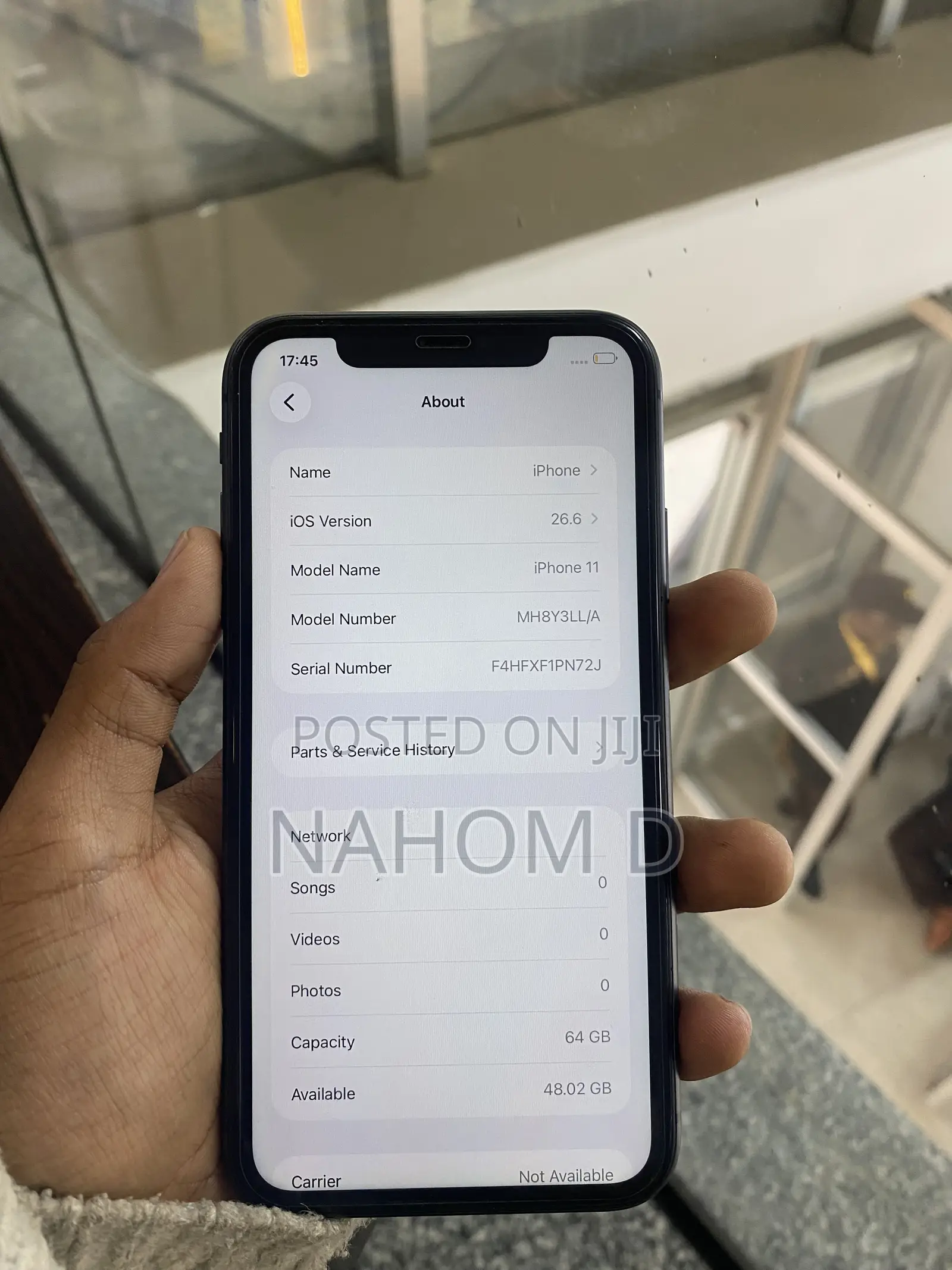 Apple iPhone 11 64 GB Black