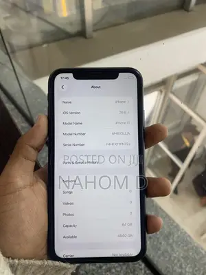 Apple iPhone 11 64 GB Black