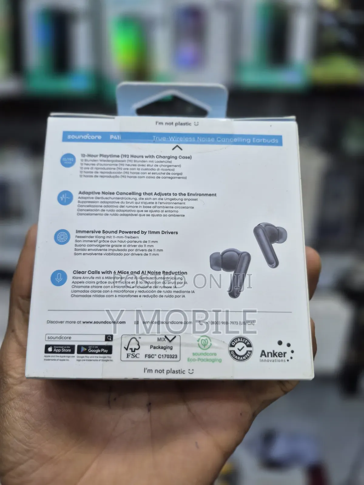 Souncore P41i by Anker Active Nose Cancellation