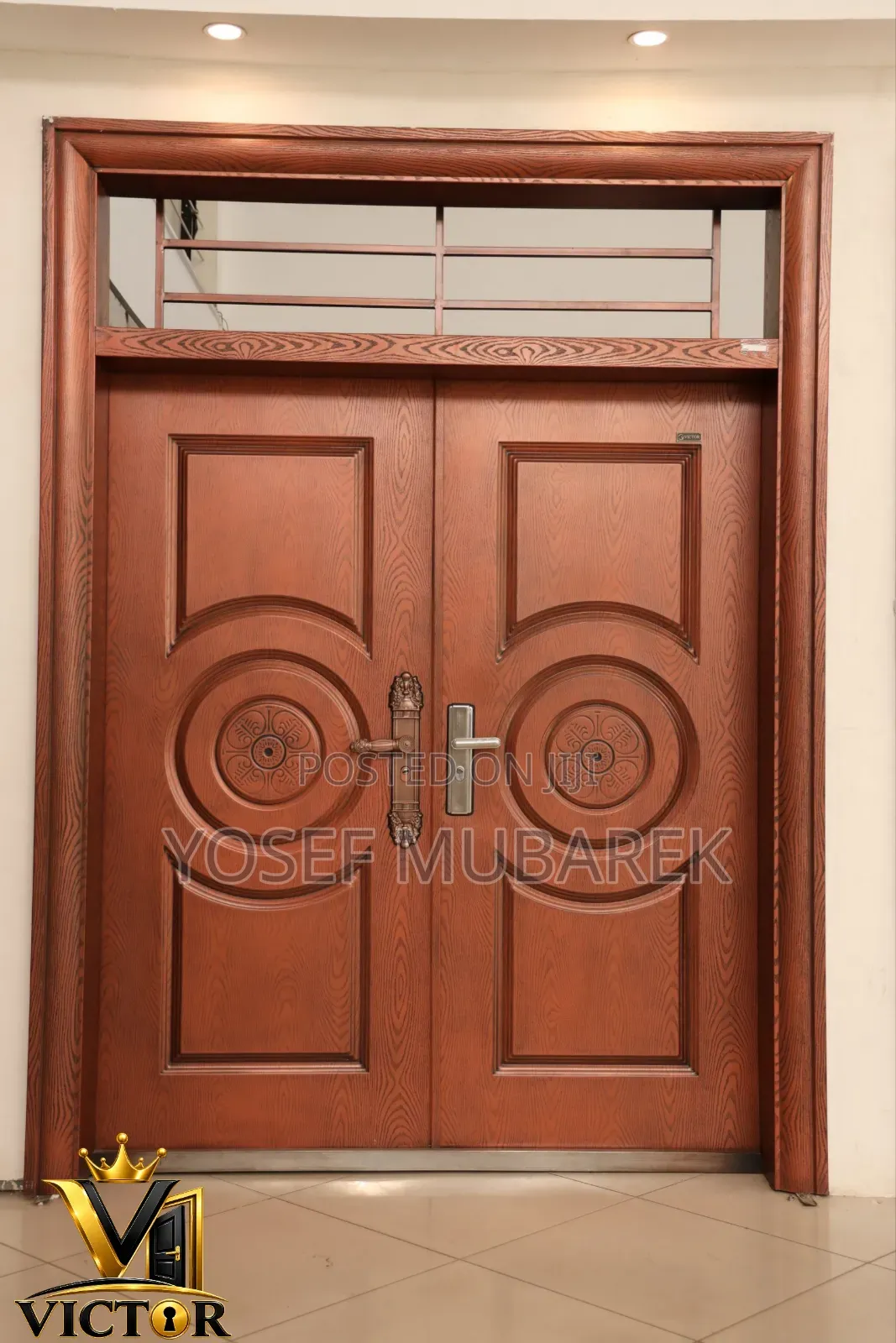 VICTOR Door – ከዝናብ፣ ከድምጽ እና ከአደጋ ጥበቃ