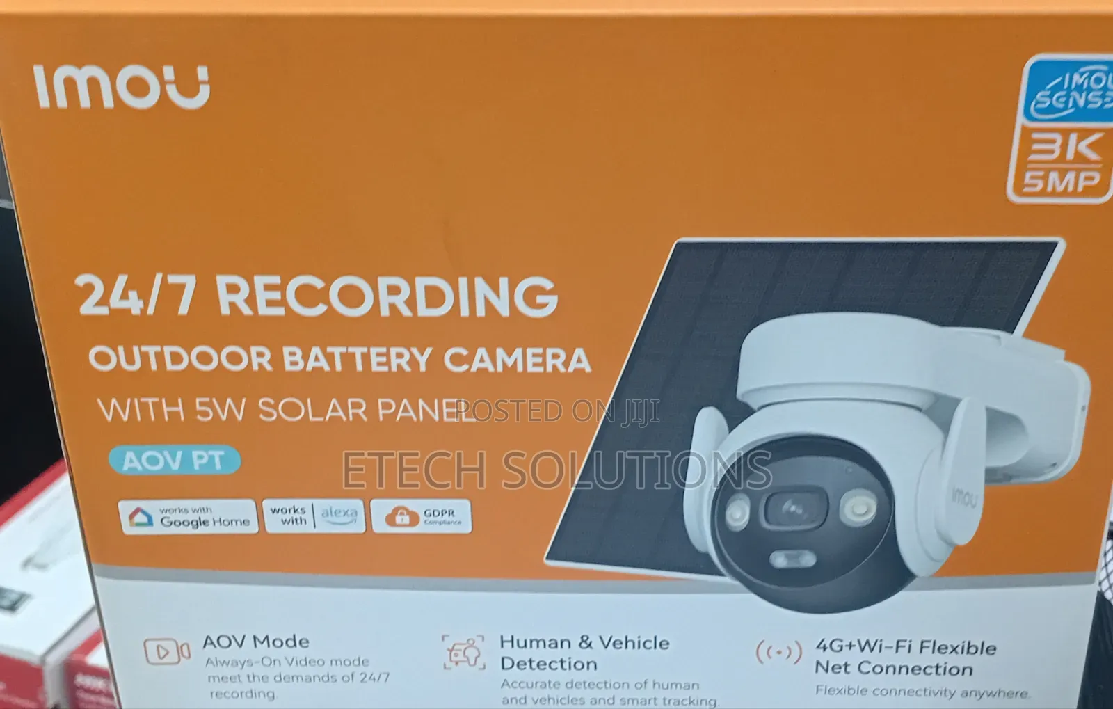 Imou Aov Pt 4 G Solar WiFi SIM