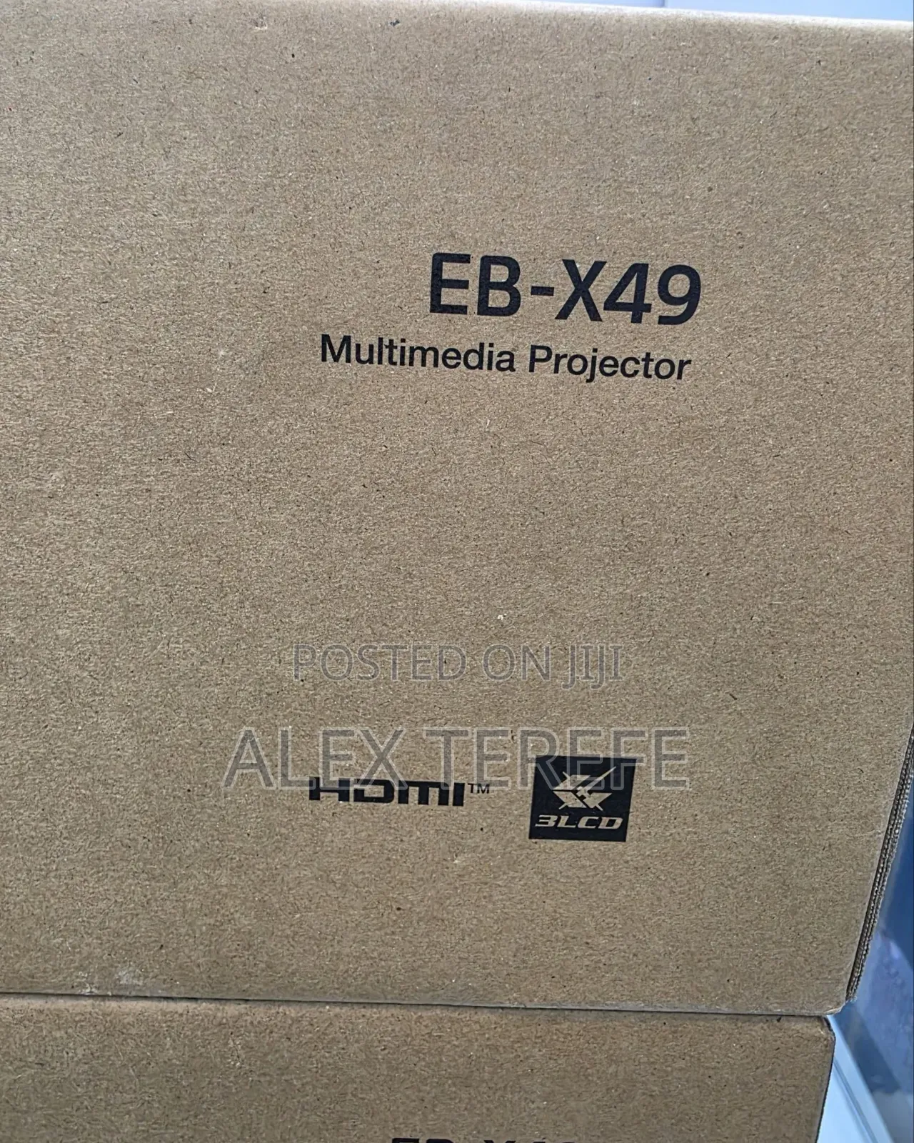 Brand New Epson Projector 
Model : EB-X49 
Technology: 3L