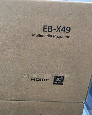Brand New Epson Projector 
Model : EB-X49 
Technology: 3L