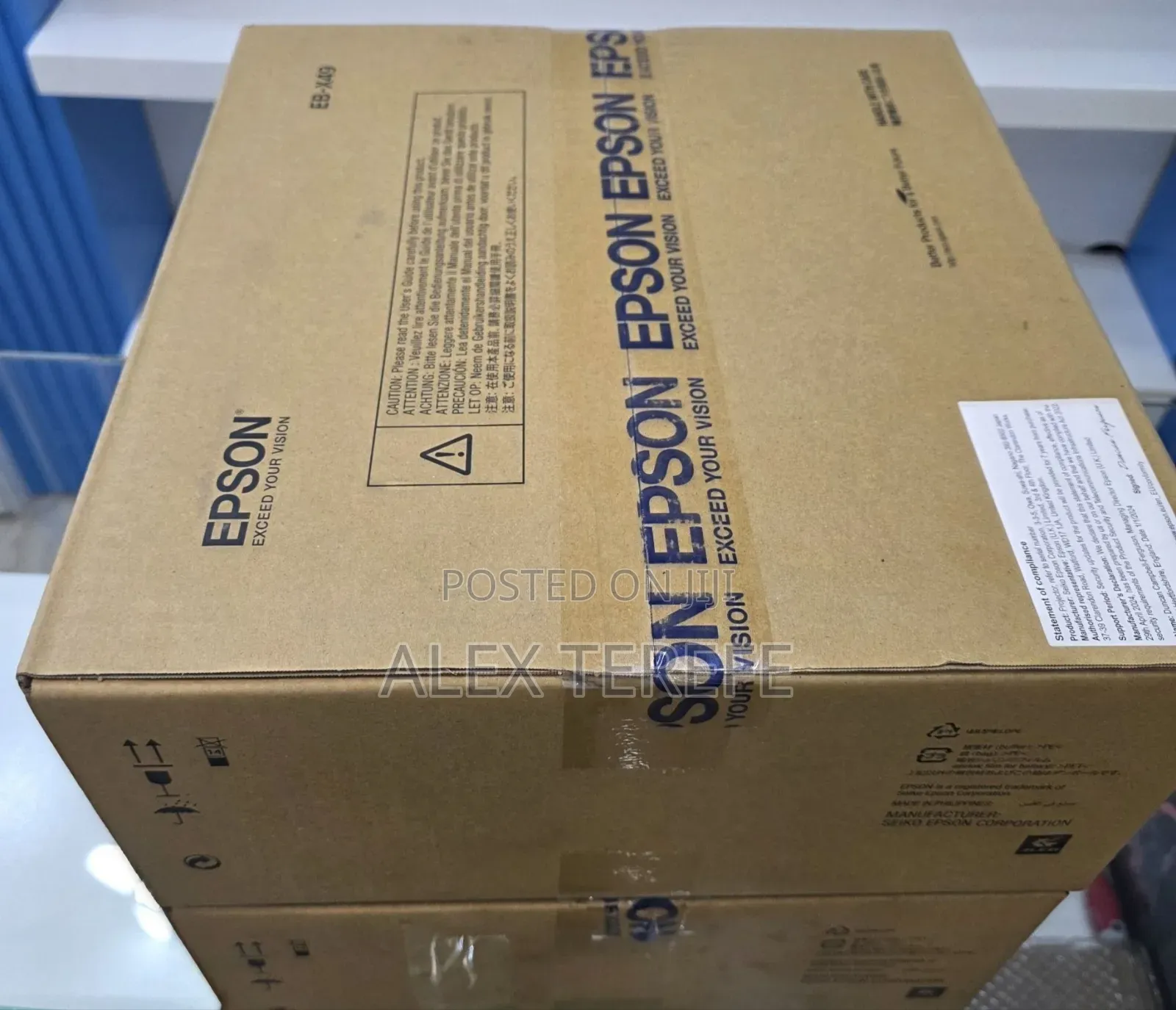 Brand New Epson Projector 
Model : EB-X49 
Technology: 3L