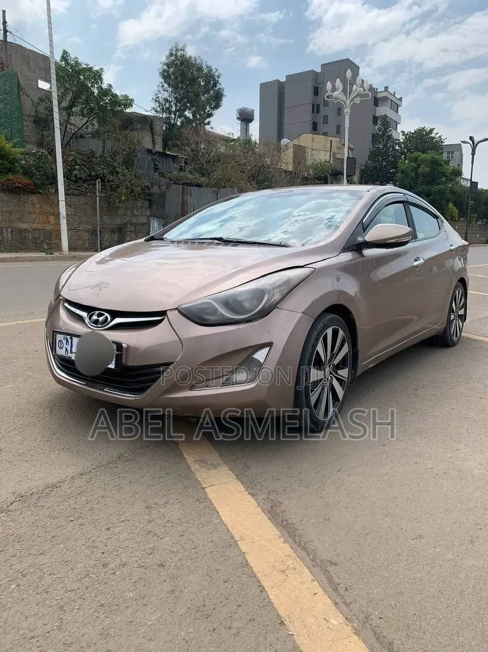 Hyundai Elantra 2015 Brown