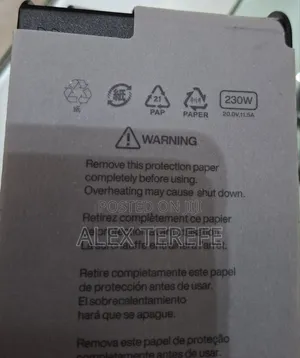 For LENOVO USB Original Charger 
 Original Charger 
 230w
