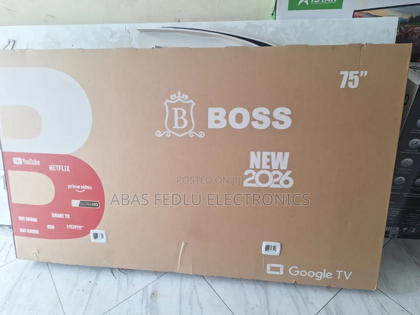 Boss Smart TV 75 Inche
