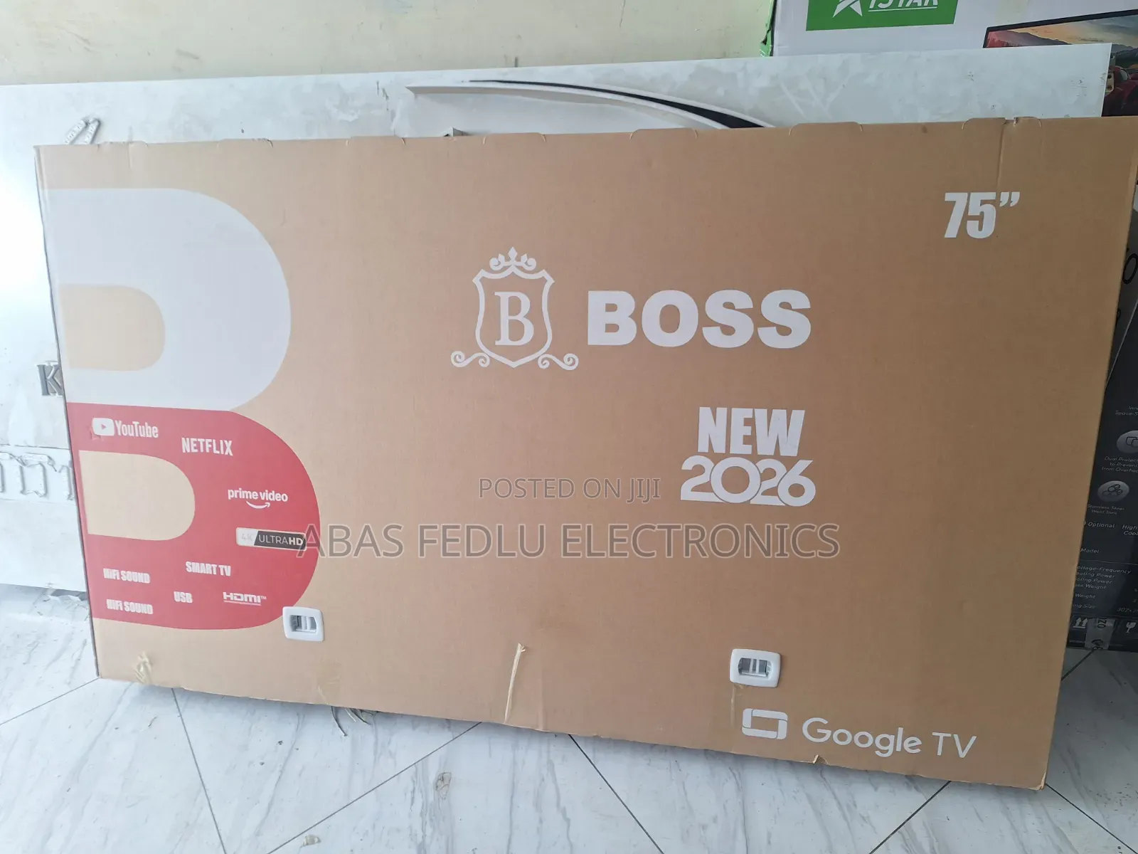 Boss Smart TV 75 Inche
