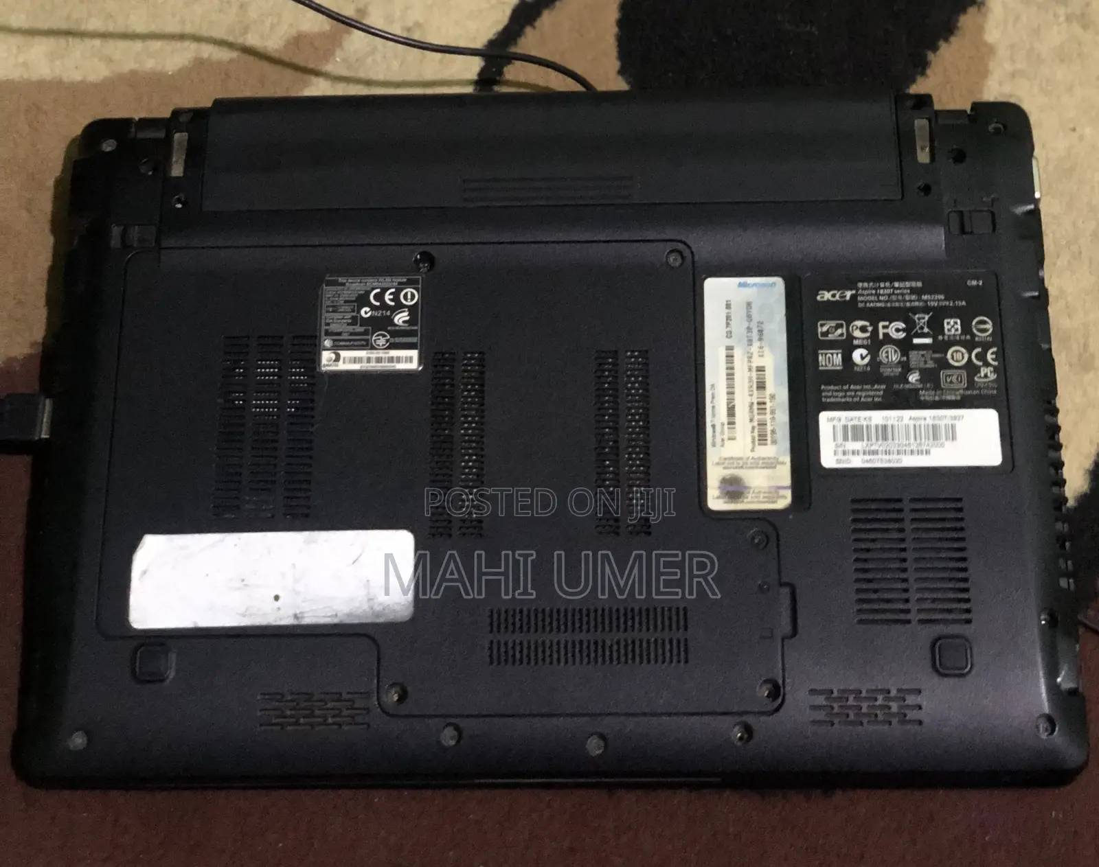 Laptop Acer Aspire 1830 TimelineX 3GB Intel Core i3 HDD+SSD 320GB