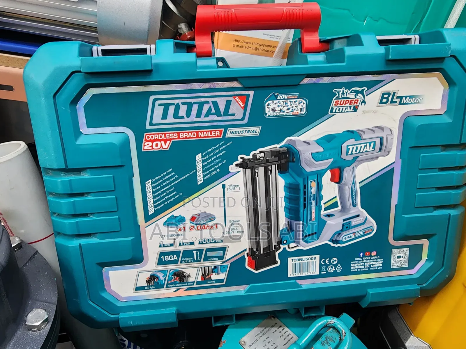 Total 20V Cordless Nailer