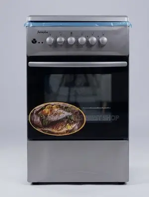 Femeslux Oven 50×50 Freestanding Oven 2 Gas 2 Electric Stainless Steel