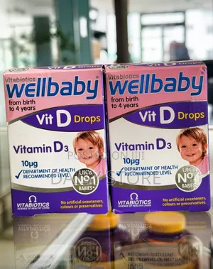 ለህፃናት ጤናማ እድገት /Vit D Drops Vitamin D3 Drops