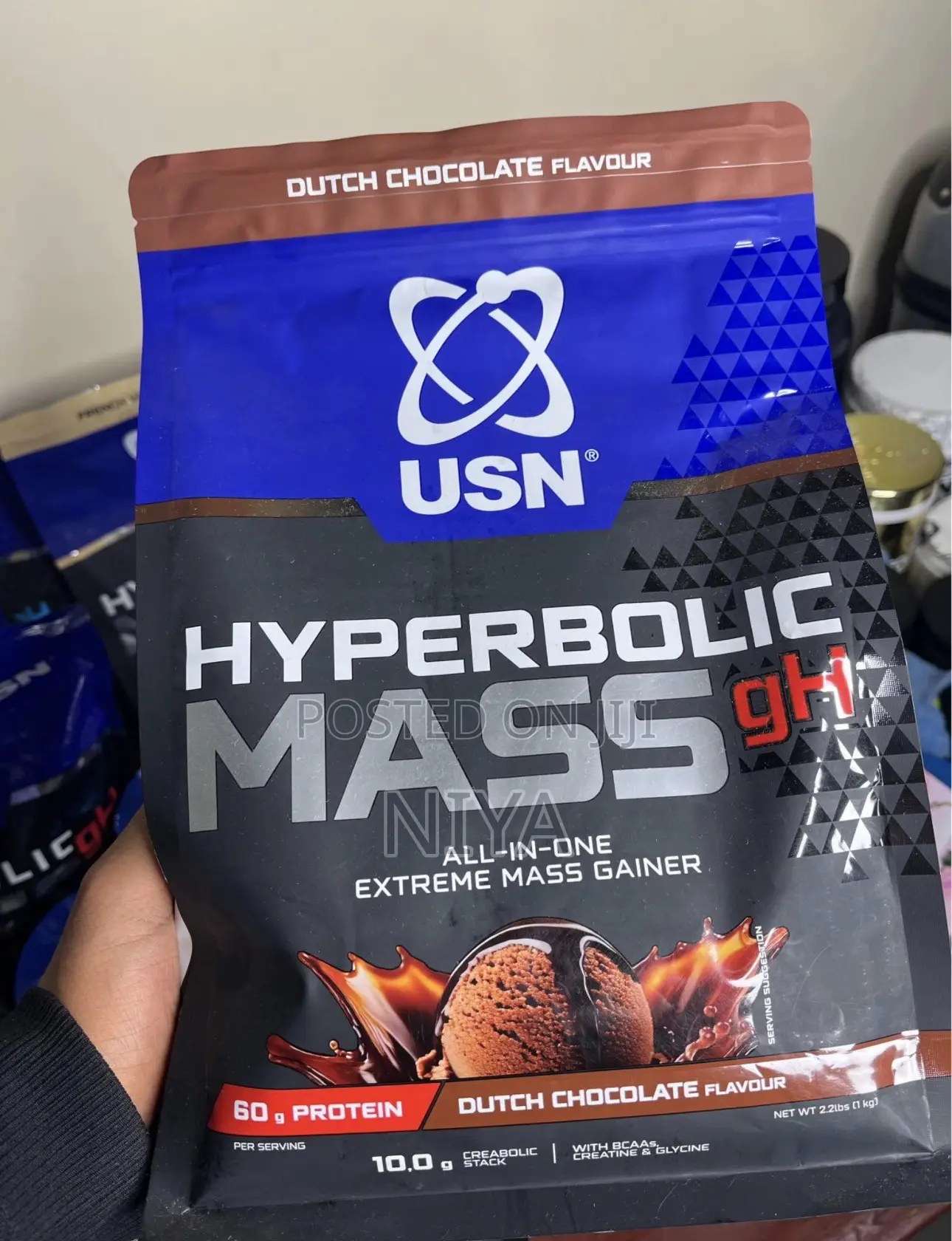 Hyperbolic Mass 1kg 60 Gram Protein