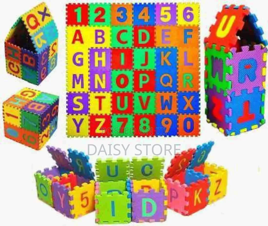 36pcs Puzzle Mat /የሚገጣጠም መጫወቻ ፐዝል