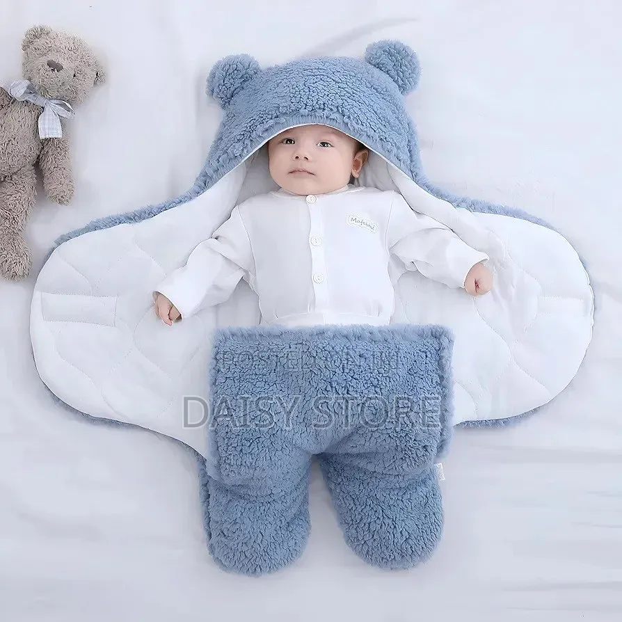 Soft Baby Swaddle Blanket (ለሕፃናት የሚሆን ለስላሳ ብርድ ልብስ)