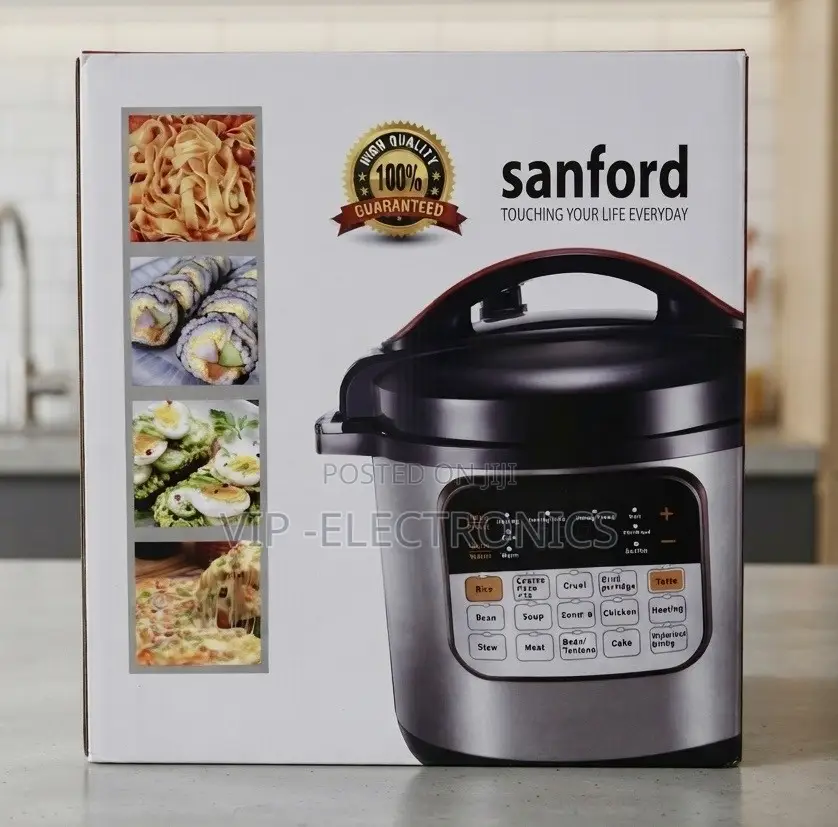 Sanford Pressure Cooker 12L Electric– Multifunctional Digital Cooker