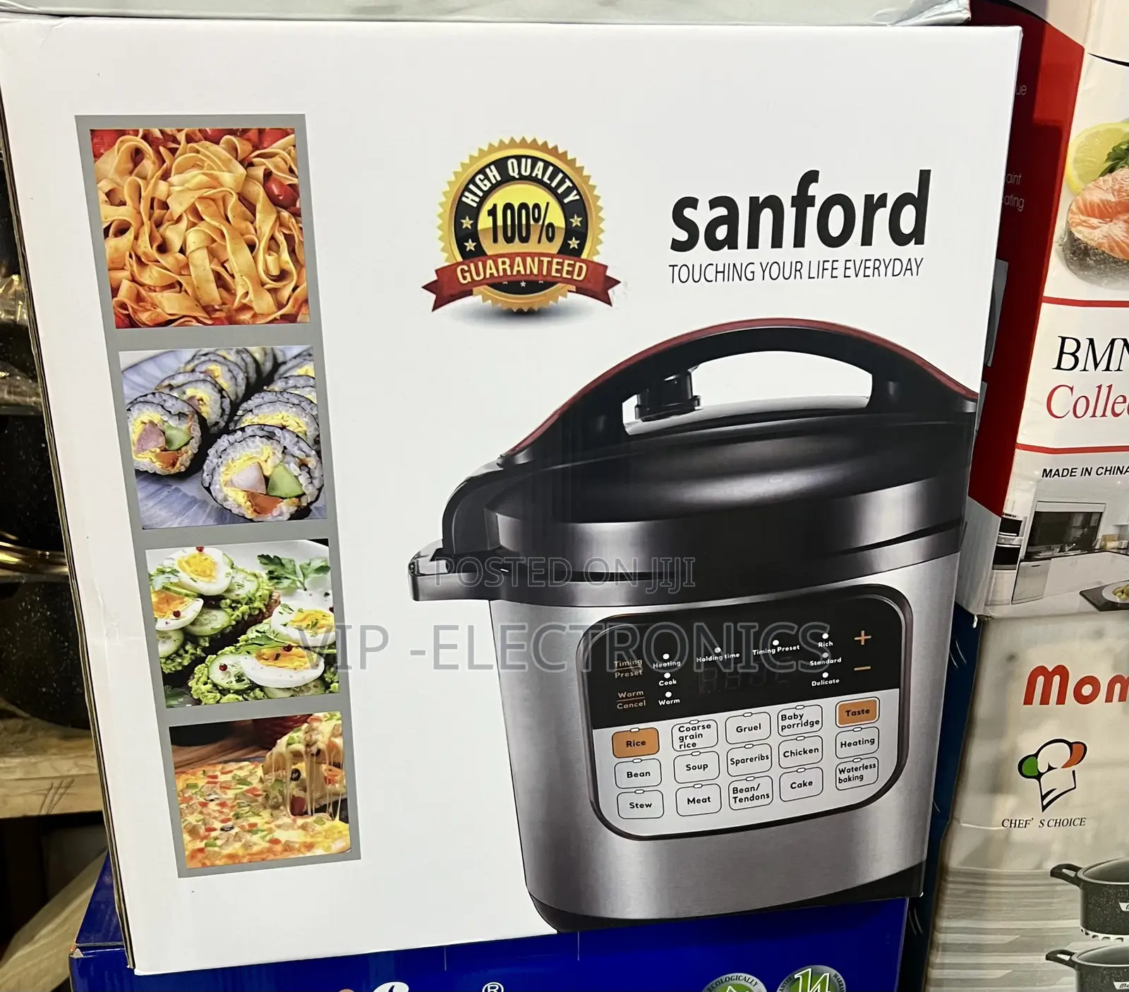 Sanford Pressure Cooker 12L Electric– Multifunctional Digital Cooker