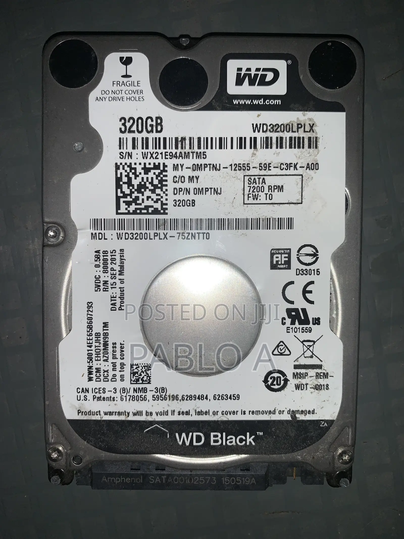 HDD 320GB With Affordable Price