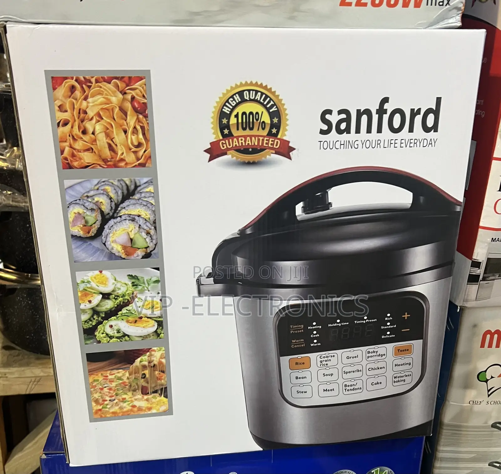 Sanford Ectric Pressure Cooker 12-Liter Multifunctional El