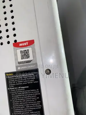 MUST Solar Inverter + G-Power Battery Backup System