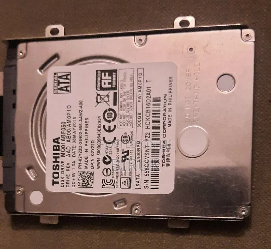 Laptop 500Gb HDD