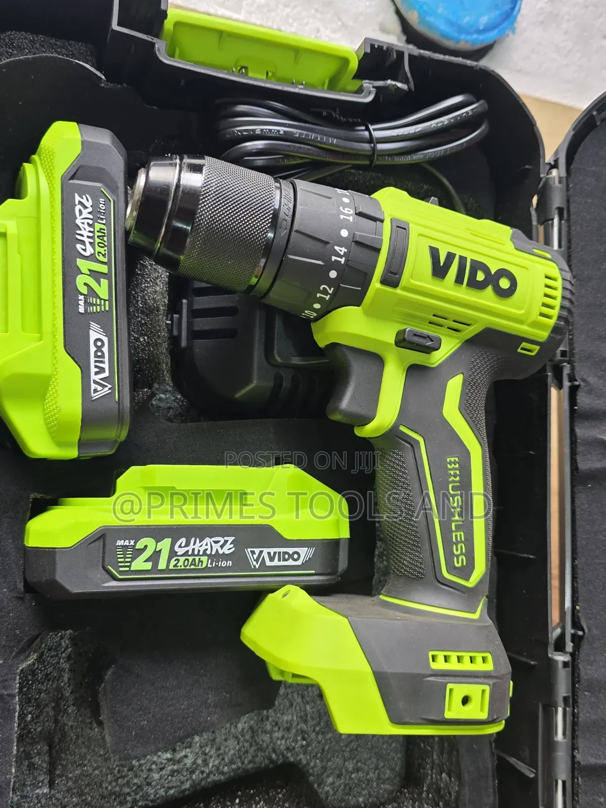 VIDO Rechargeable Drill | Cordless Power Drill