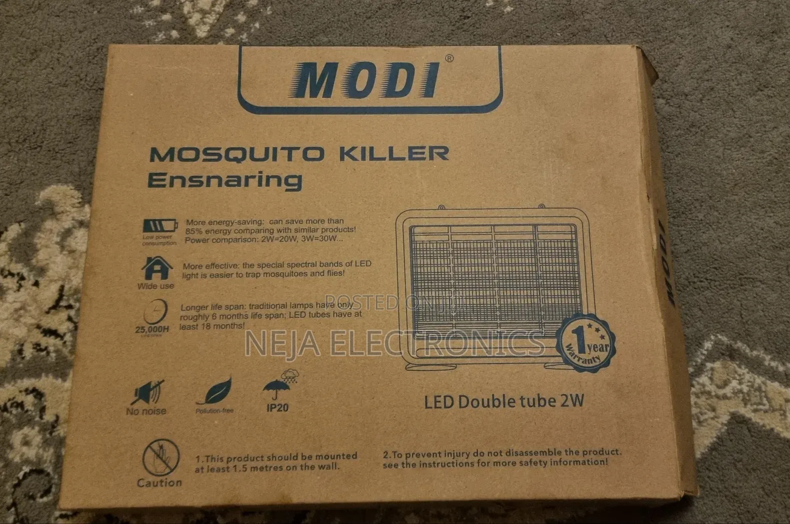 Mosquito Killer Ensnaring Delivery