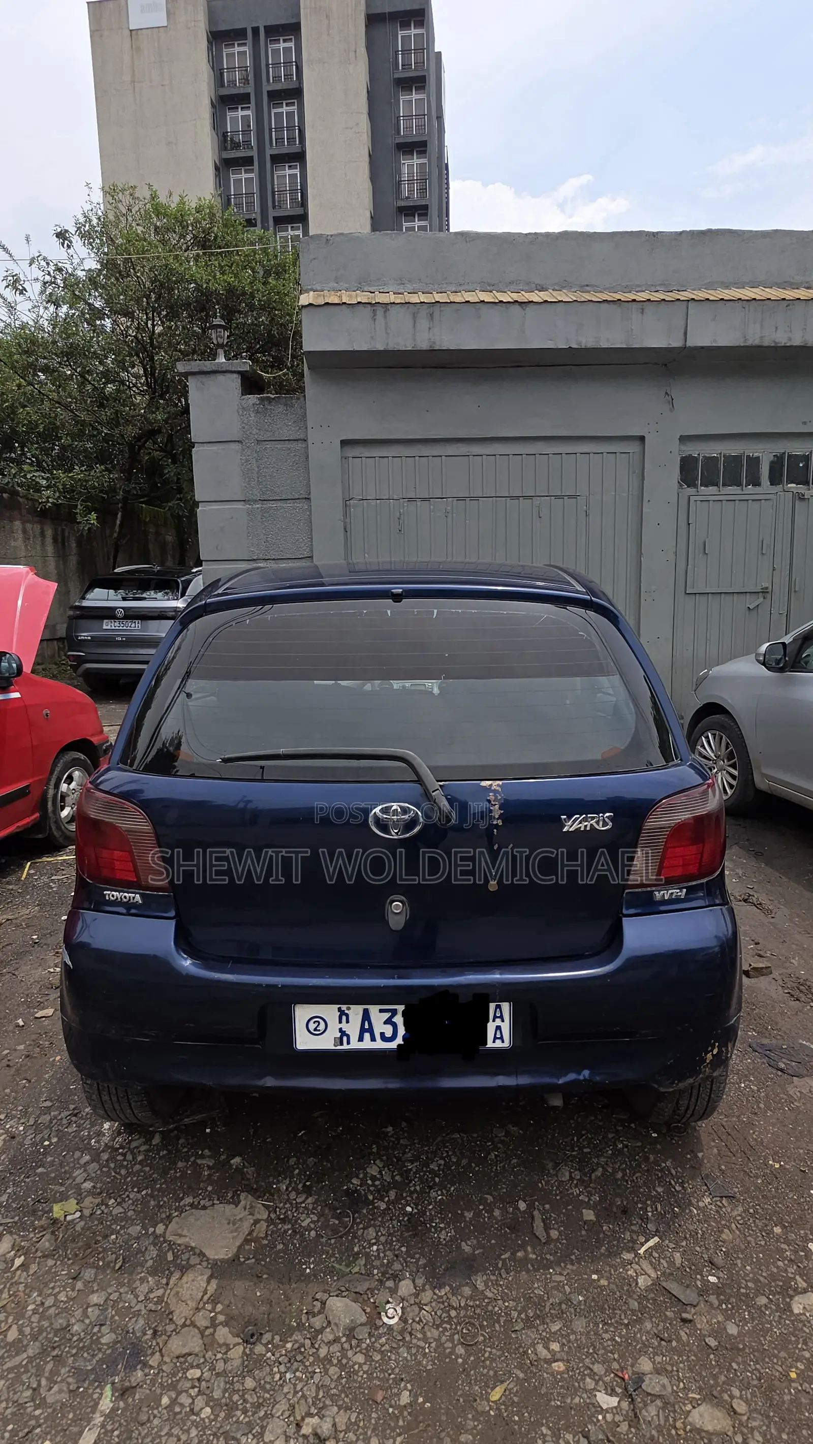 Toyota Yaris 2001 Blue