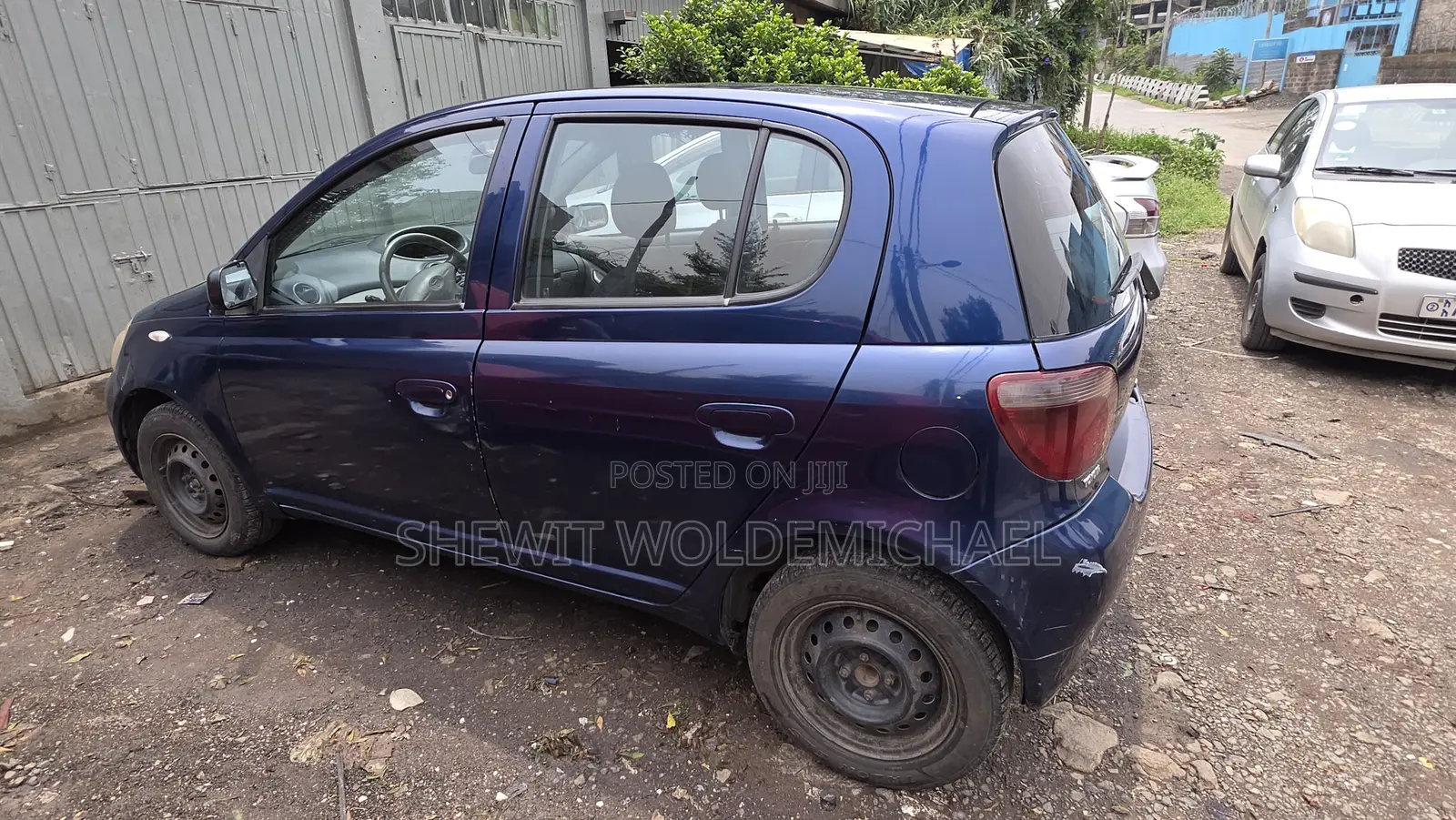 Toyota Yaris 2001 Blue