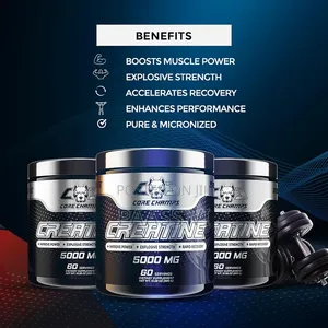 Core Champs Creatine, 5000 Mg (5 G) Per Serving, With 60 Servings