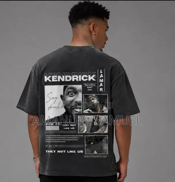 Kendrick Lamar "They Not Like Us" Washed Vintage T-Shirt – Unisex