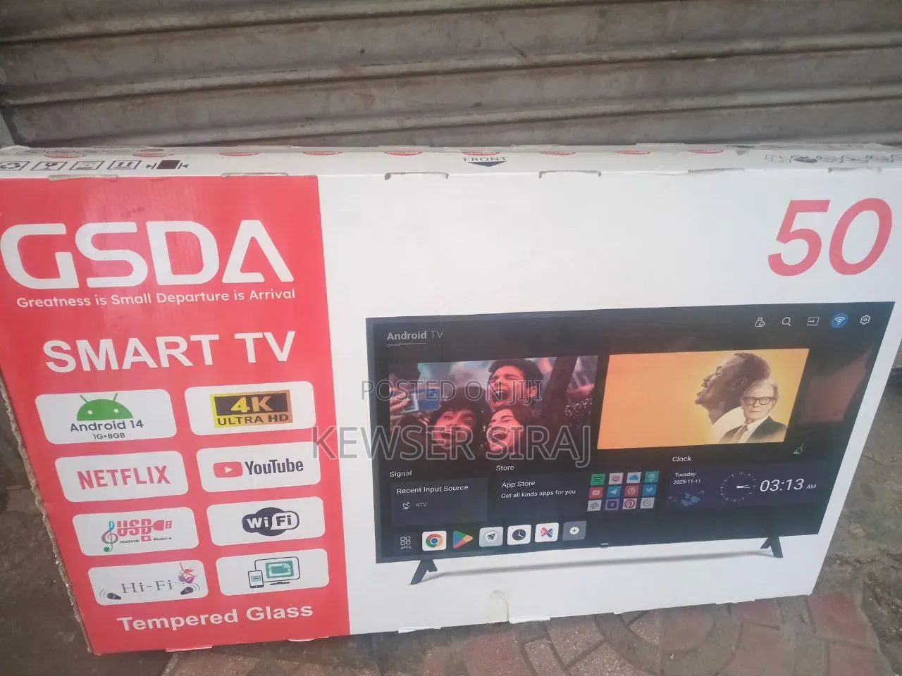 Gsda TV 50inch Smart TV