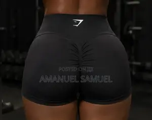 Original Gym Shark High Waisted Gym Shorts or ኦሪጅናል Gymshark ሆድ የሚስብ