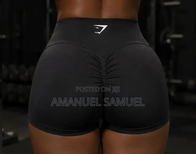 Original Gym Shark High Waisted Gym Shorts or ኦሪጅናል Gymshark ሆድ የሚስብ