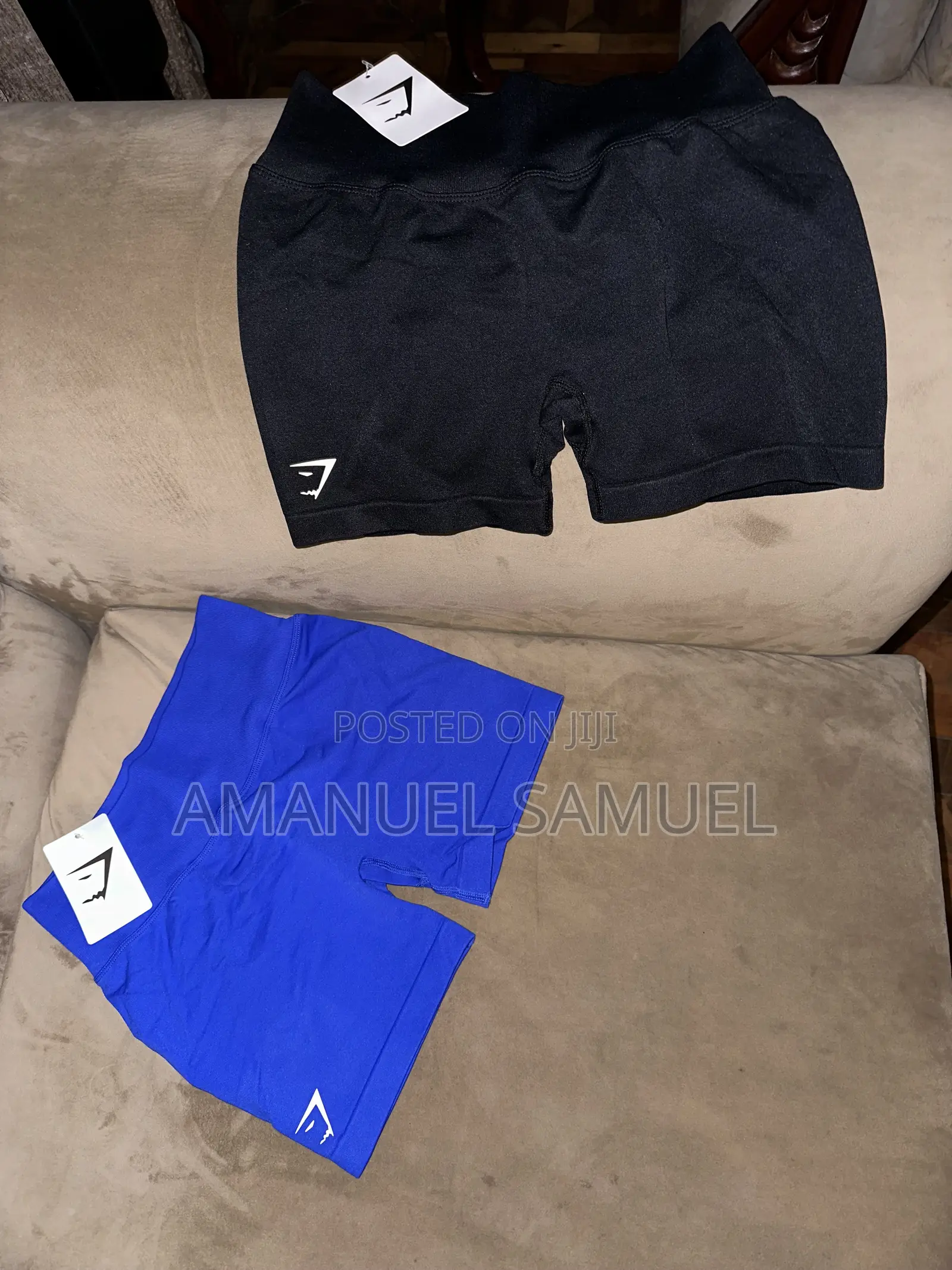 Original Gym Shark High Waisted Gym Shorts or ኦሪጅናል Gymshark ሆድ የሚስብ