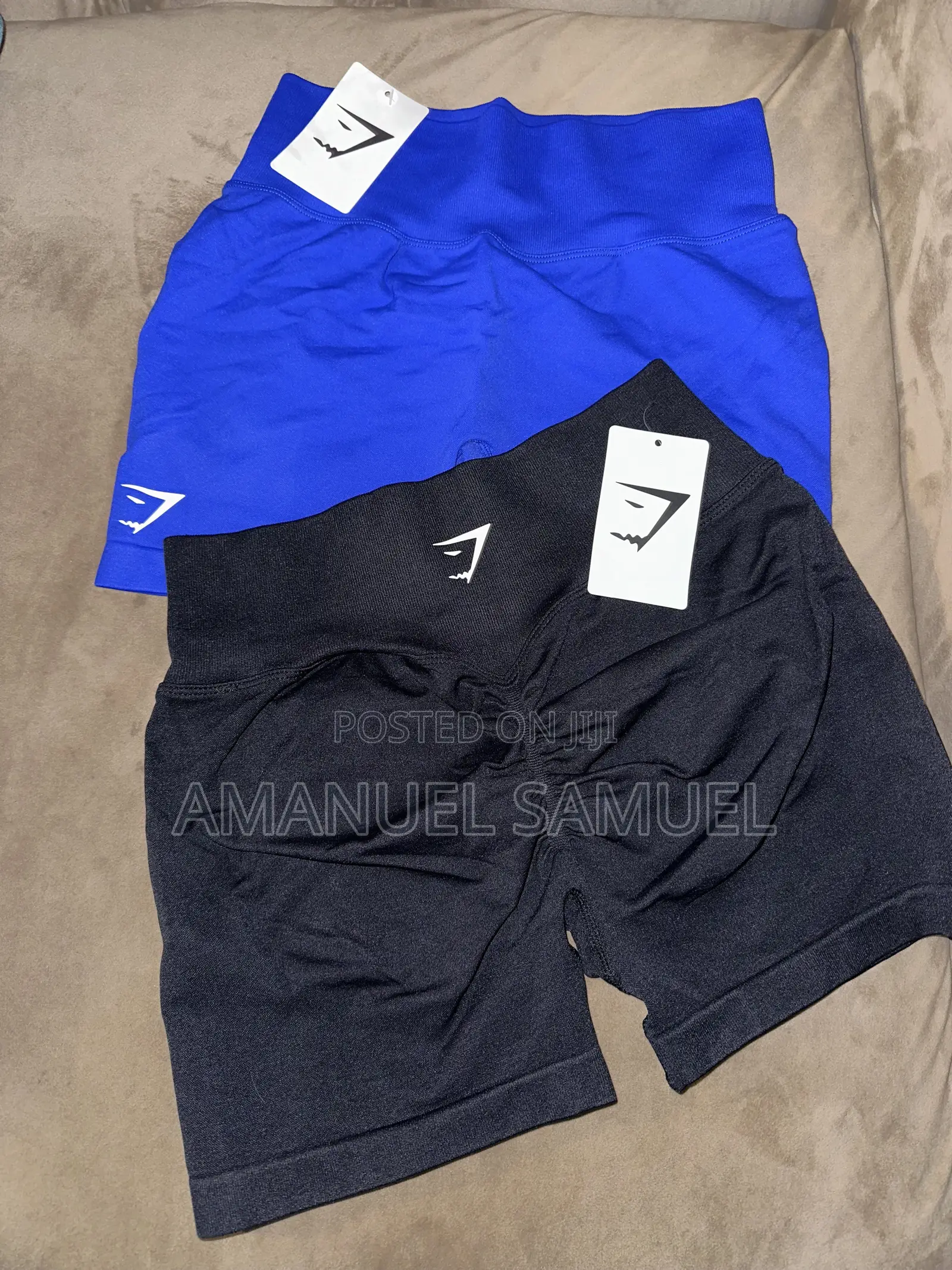Original Gym Shark High Waisted Gym Shorts or ኦሪጅናል Gymshark ሆድ የሚስብ