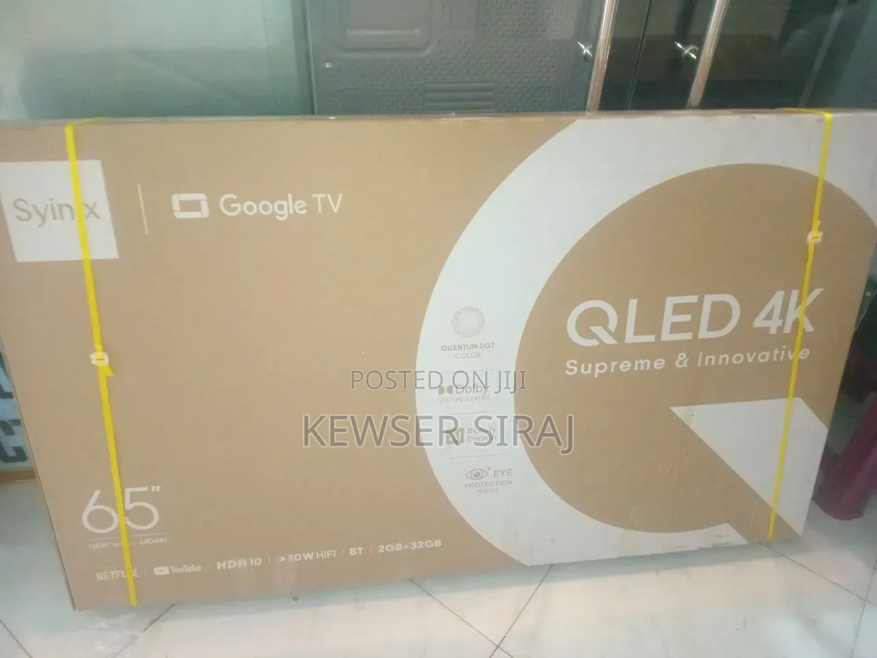 Syinix TV 65 Inchi Qled TV Uhd 