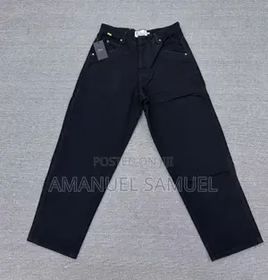 Dime Baggy Jeans Straight Denim Pants – Streetwear (Unisex)