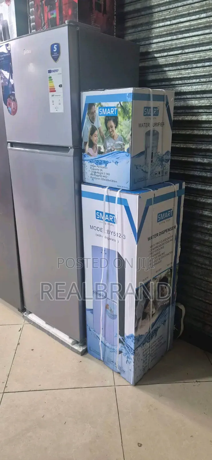 Smart Water Dispenser With Fridge