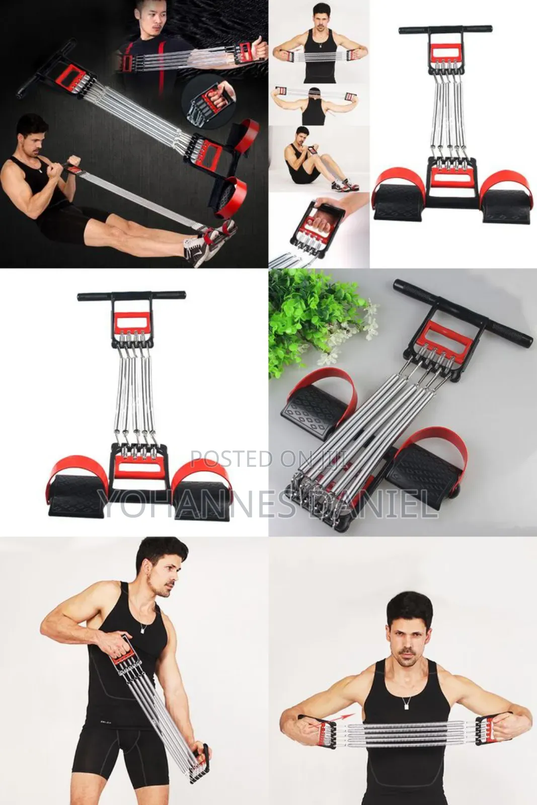3 in 1 Chest Expander Set